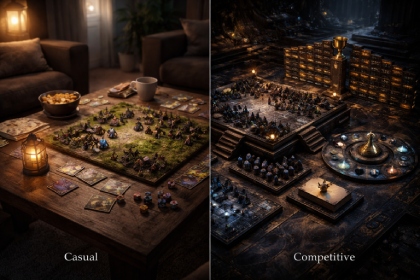 Casual vs Competitive Gaming